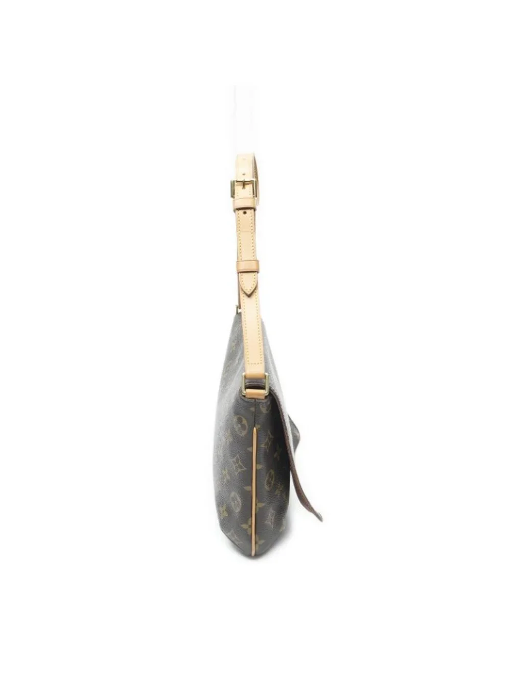 Louis Vuitton Musette Tango Brown Monogram Canvas Crossbody